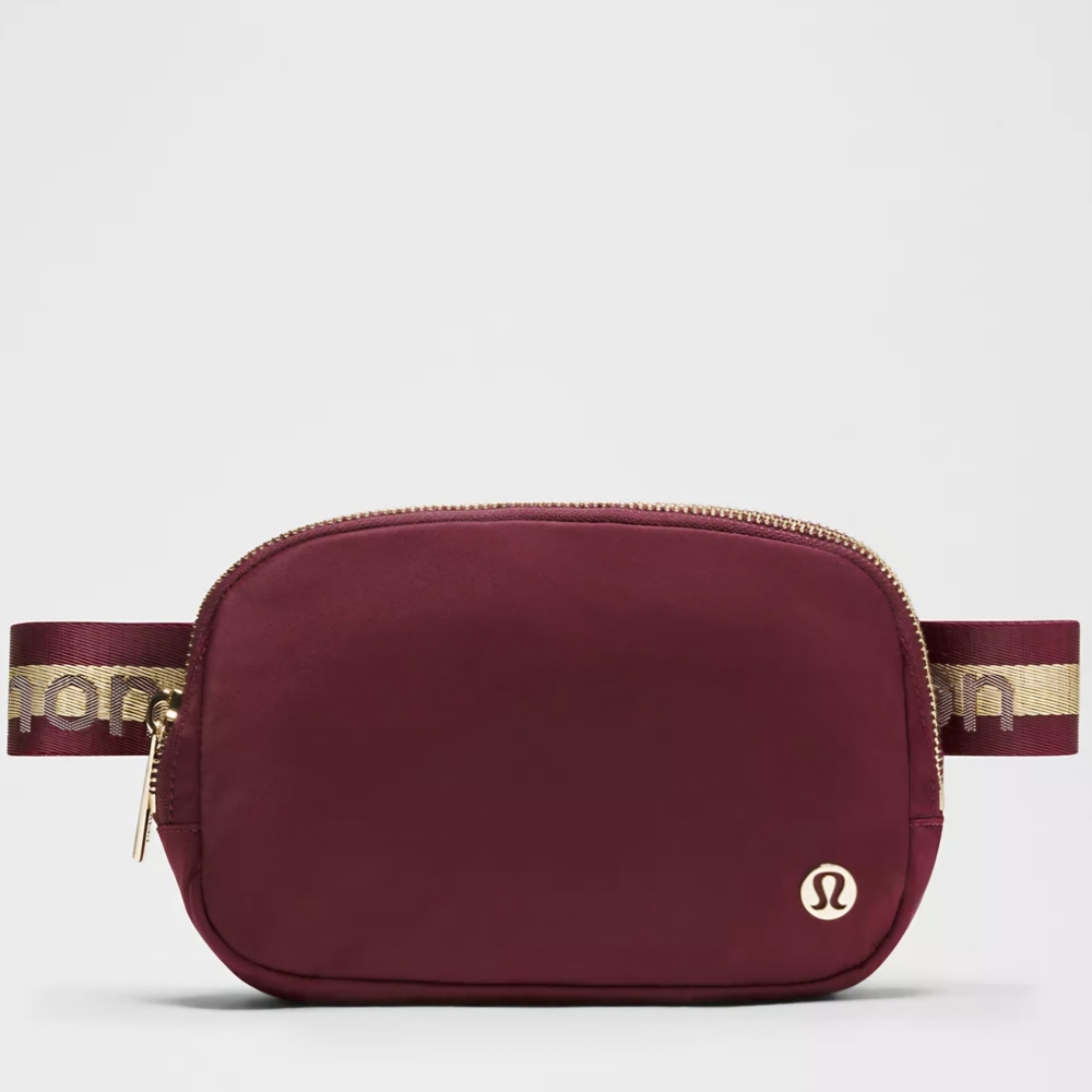 Lululemon Burgundy Cosmetic Bag